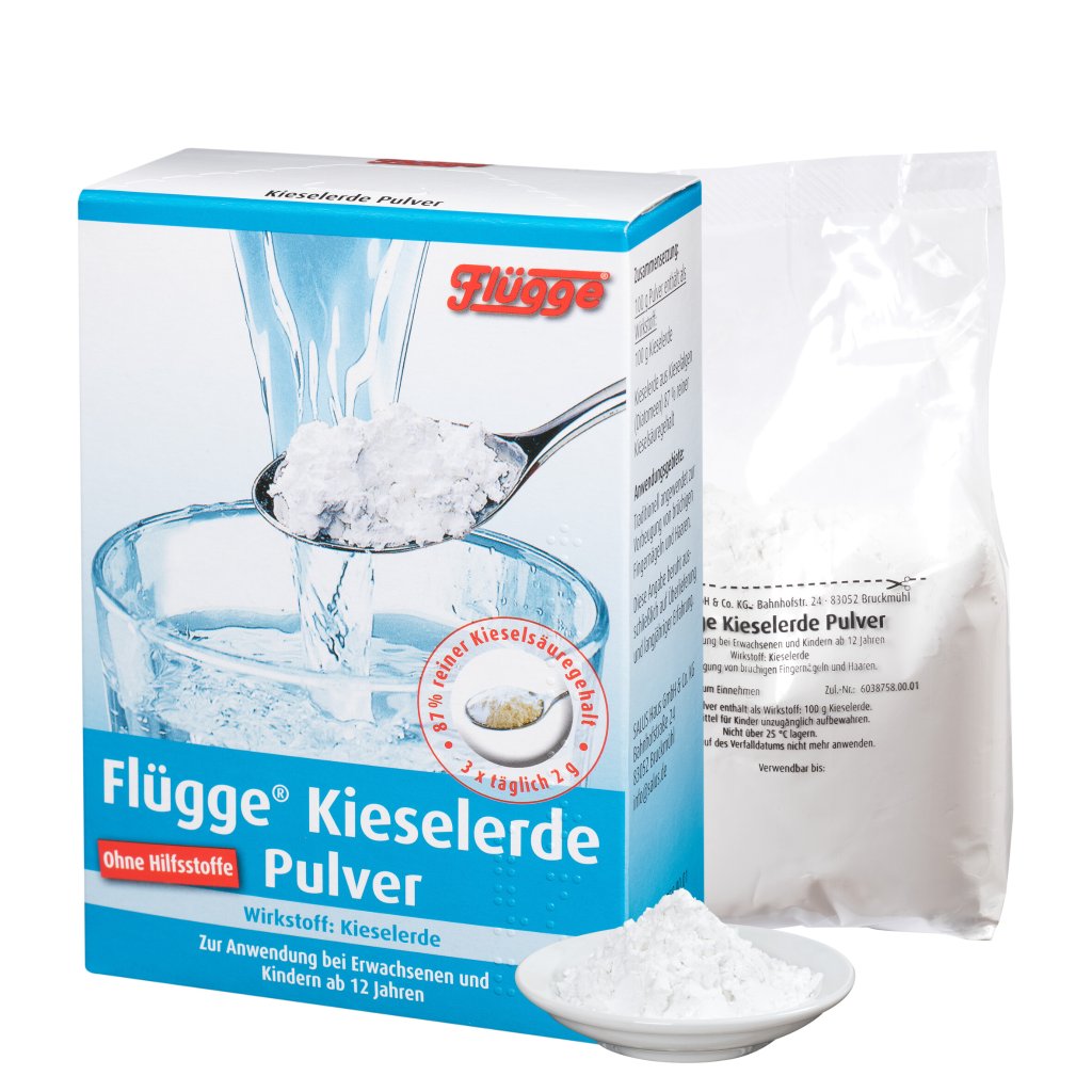 FLÜGGE Kieselerde Pulver