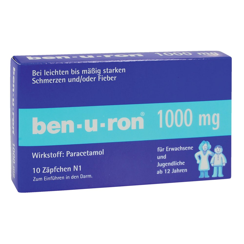 BEN-U-RON 1.000 mg Suppositorien