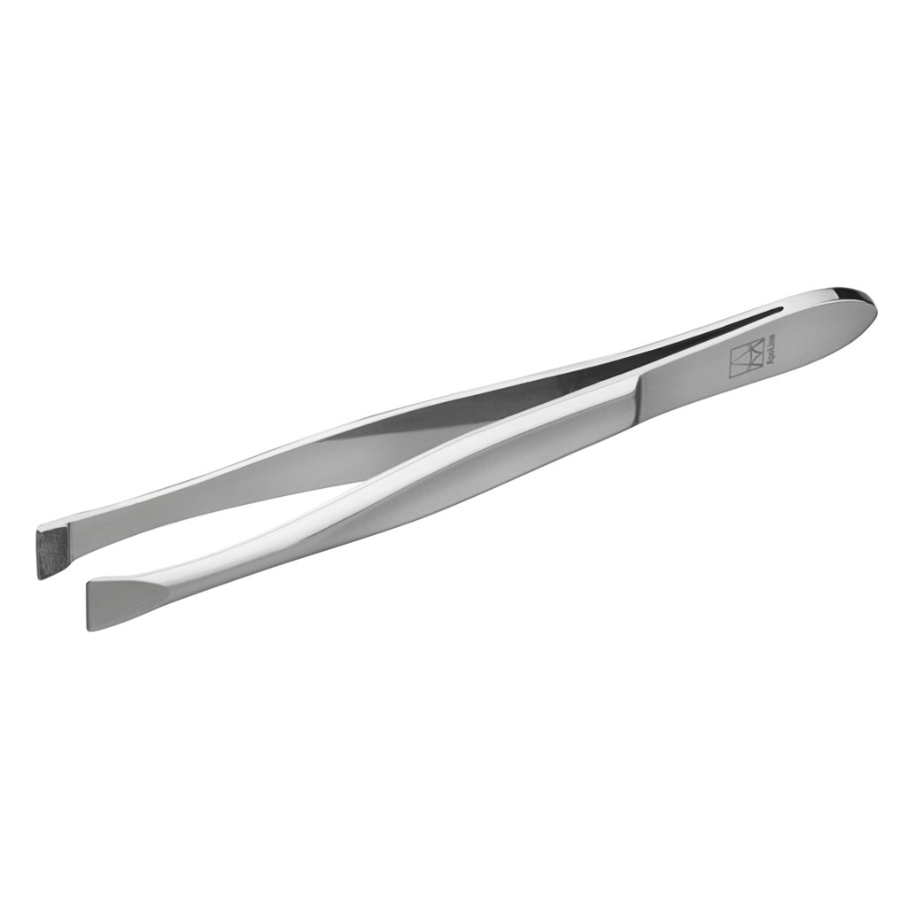 APOLINE Pinzette gerade 8 cm verchromt