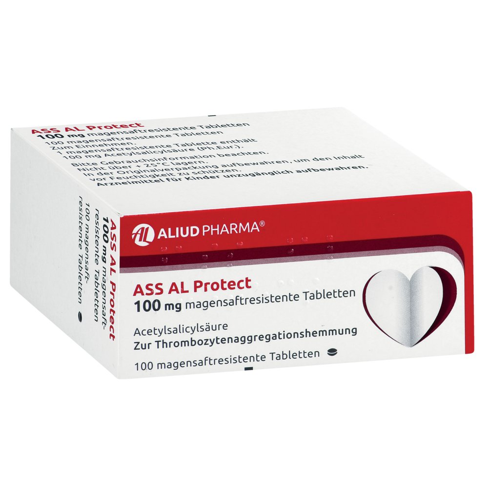 ASS AL Protect 100 mg magensaftres.Tabletten