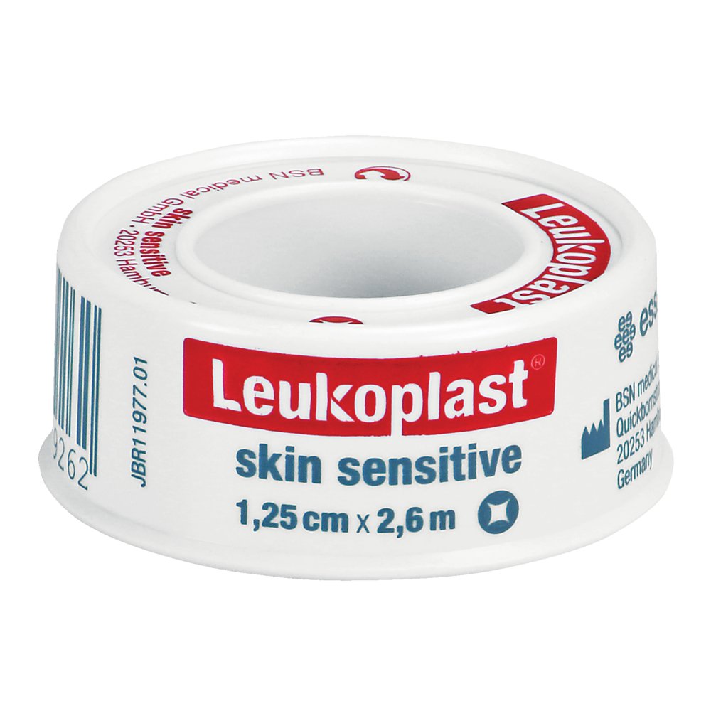 LEUKOPLAST Skin Sensitive 1,25 cmx2,6 m m.Schutzr.