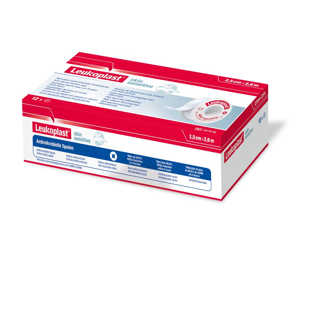 LEUKOPLAST Skin Sensitive 2,5 cmx2,6 m o.Schutzr.