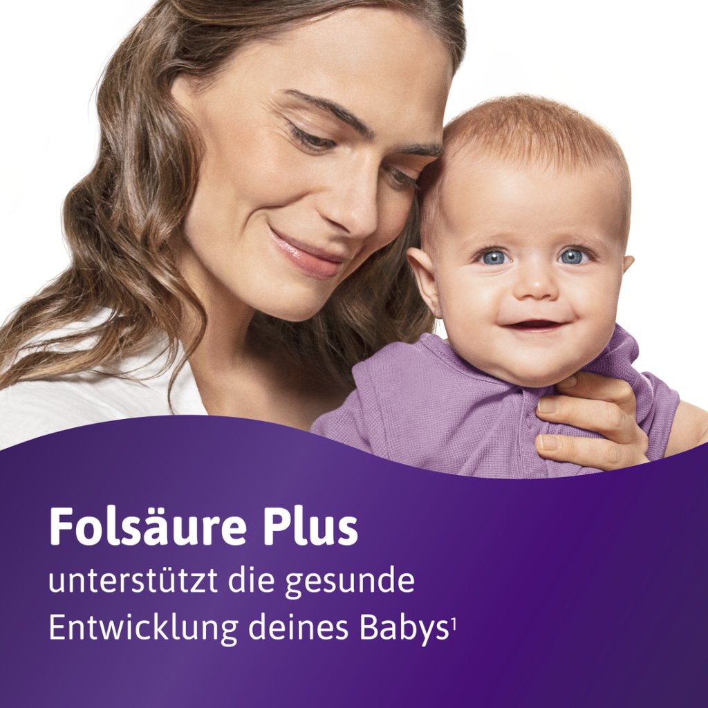 Femibion® 0 BabyPlanung, Tägliches Nahrungsergänzungsmittel während der Babyplanung, Mit Folsäure Plus ², 4-Wochen-Packung, 28 Tabletten