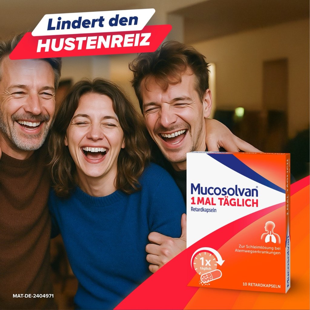 MUCOSOLVAN 1mal täglich Retardkapseln