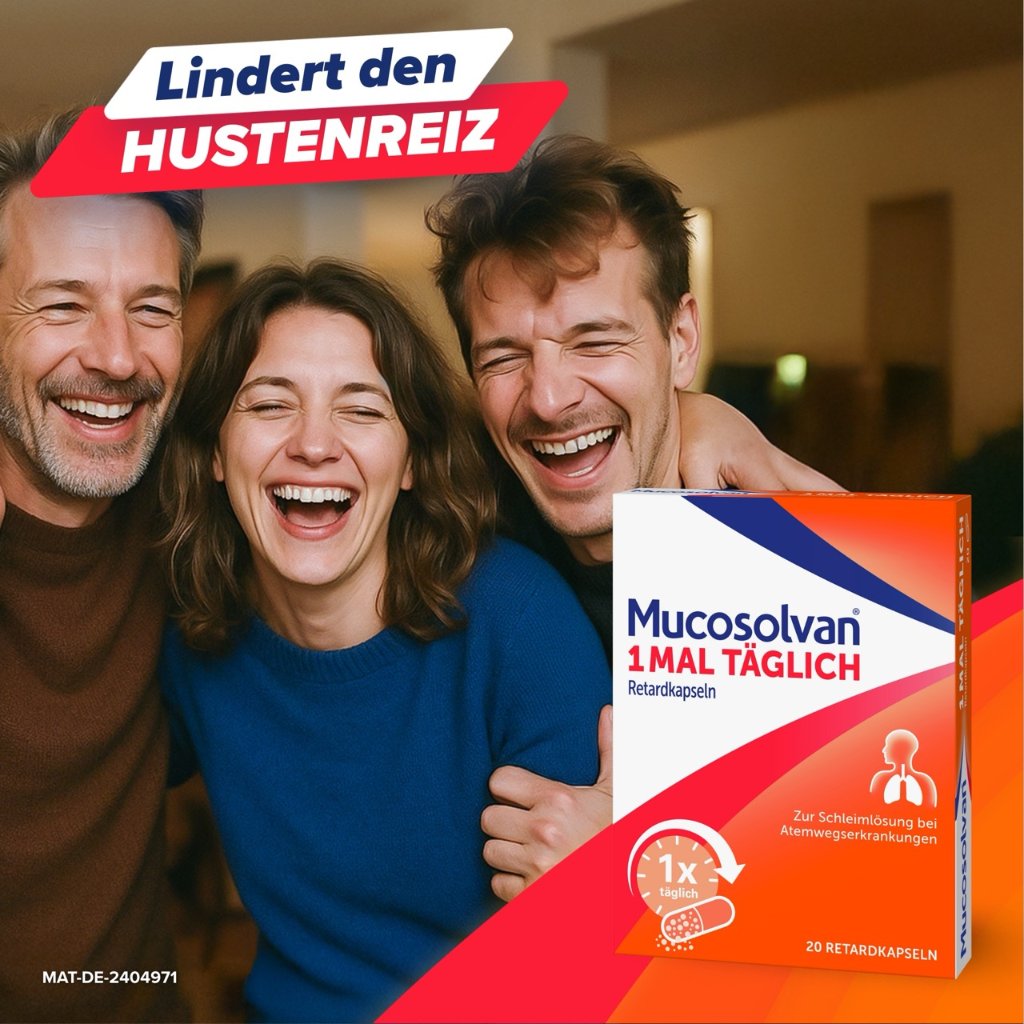 MUCOSOLVAN 1mal täglich Retardkapseln