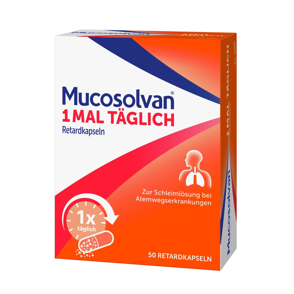 MUCOSOLVAN 1mal täglich Retardkapseln