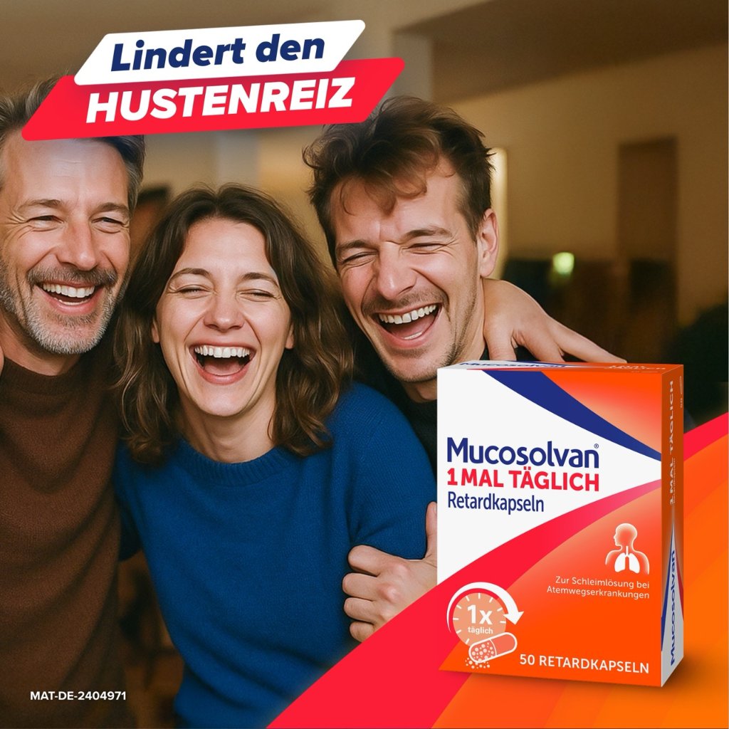 MUCOSOLVAN 1mal täglich Retardkapseln