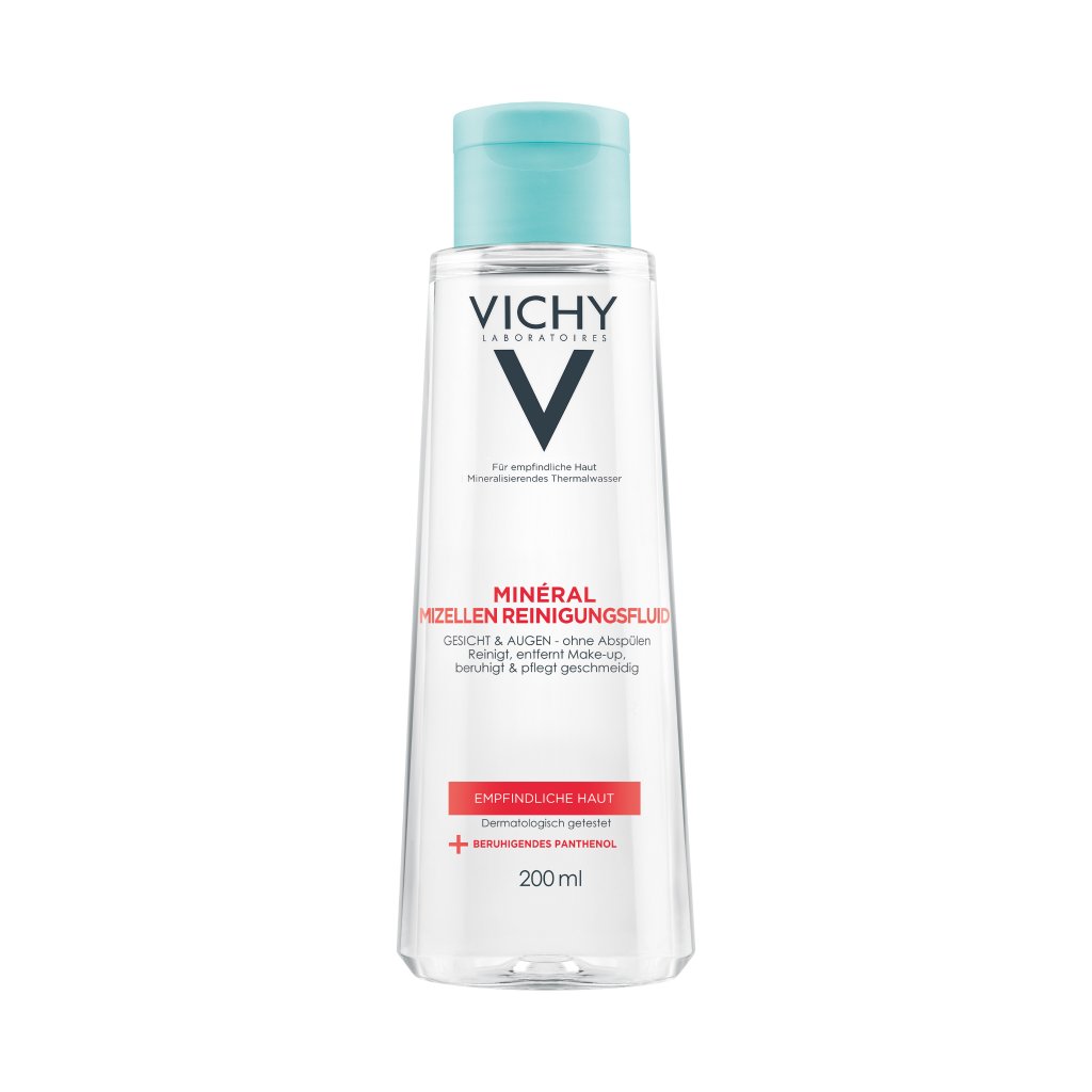 Vichy Pureté Thermale Minéral Mizellen Reinigungsfluid empfindliche Haut