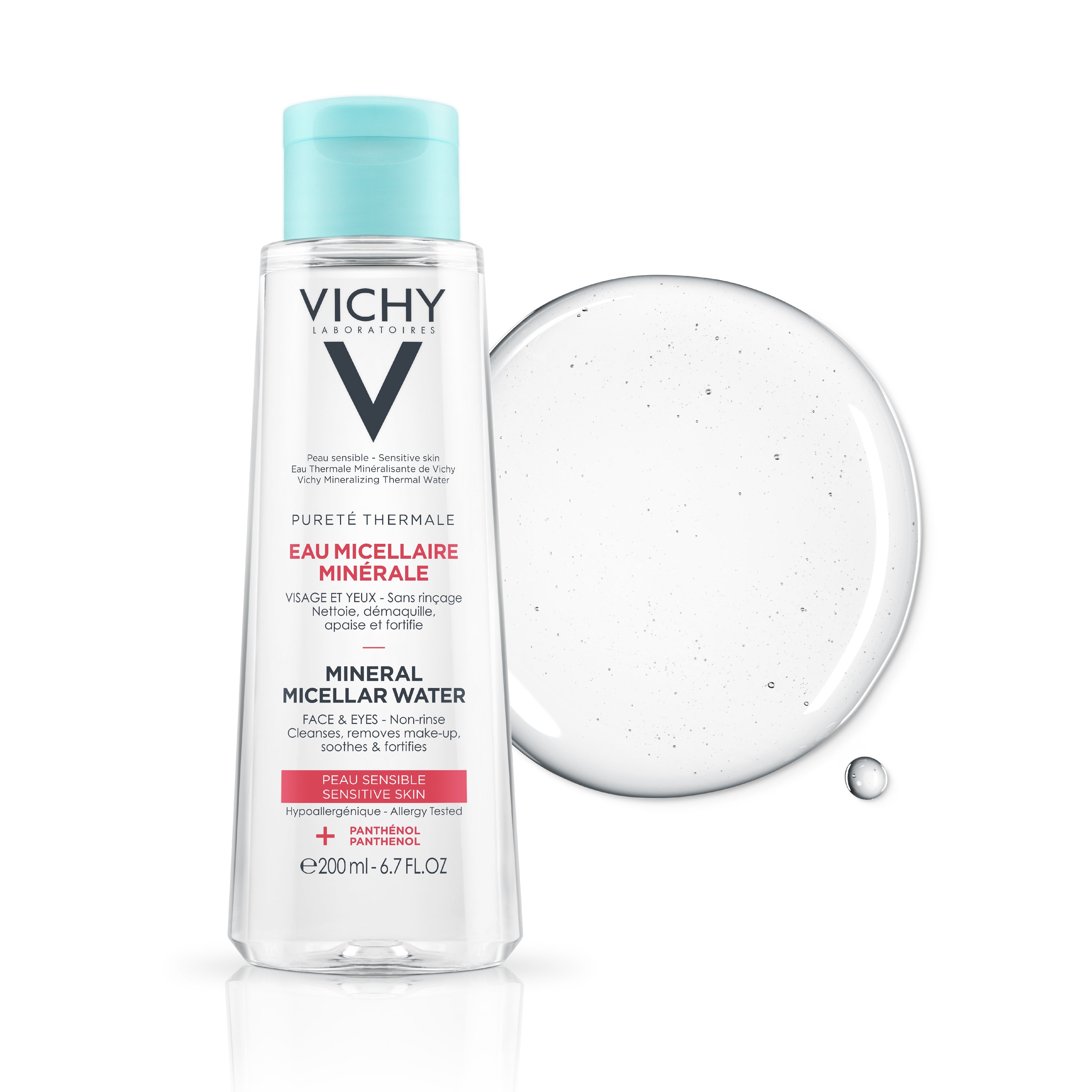 Vichy Pureté Thermale Minéral Mizellen Reinigungsfluid empfindliche Haut