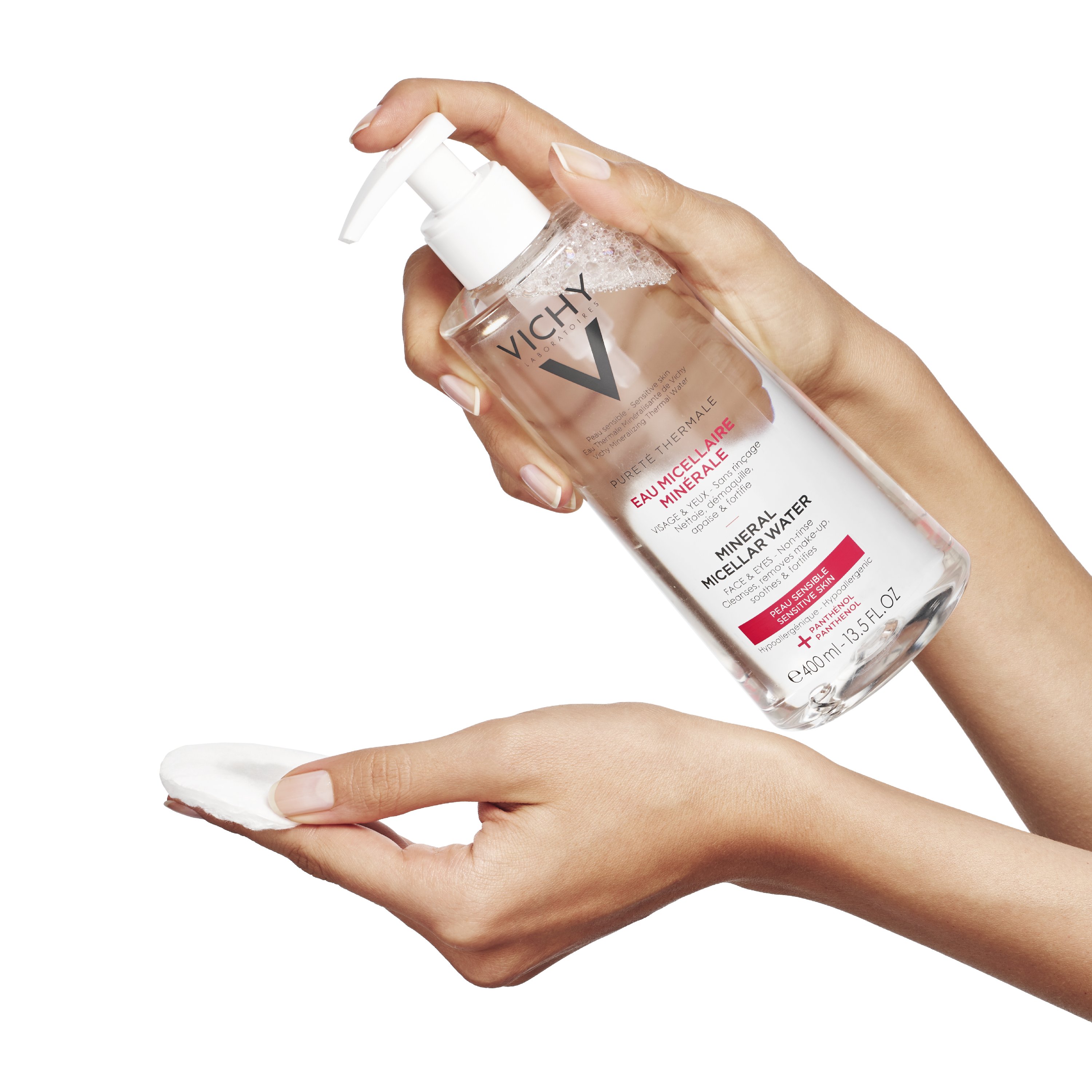 Vichy Pureté Thermale Minéral Mizellen Reinigungsfluid empfindliche Haut