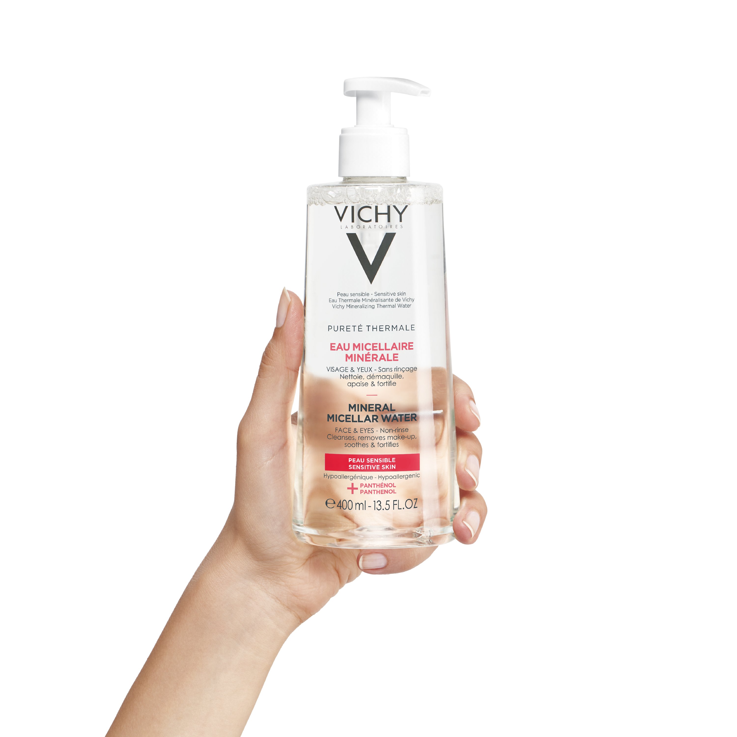 Vichy Pureté Thermale Minéral Mizellen Reinigungsfluid empfindliche Haut