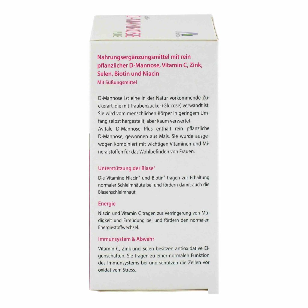 D-MANNOSE PLUS 2000 mg Pulver m.Vit.u.Mineralstof.