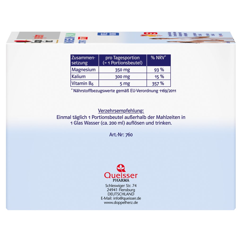 Doppelherz system 
Magnesium + Kalium Citrat