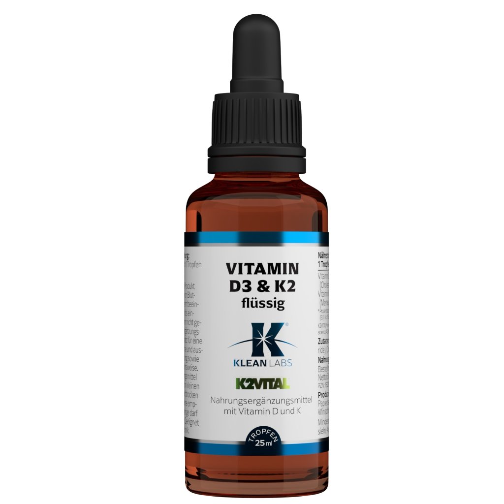 Klean Labs Vitamin D3 & K2 Liquid