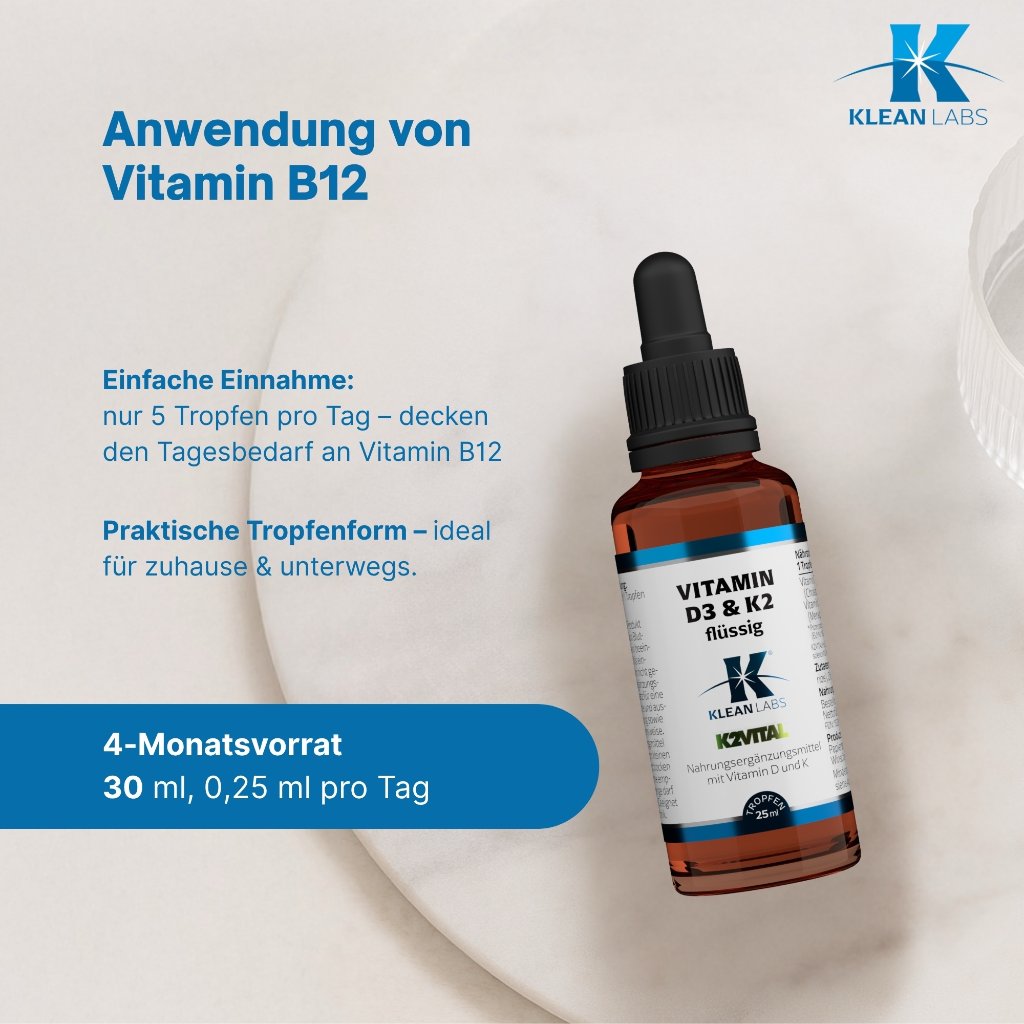 Klean Labs Vitamin D3 & K2 Liquid