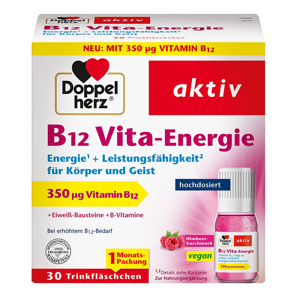 DOPPELHERZ B12 Vita-Energie Trinkampullen