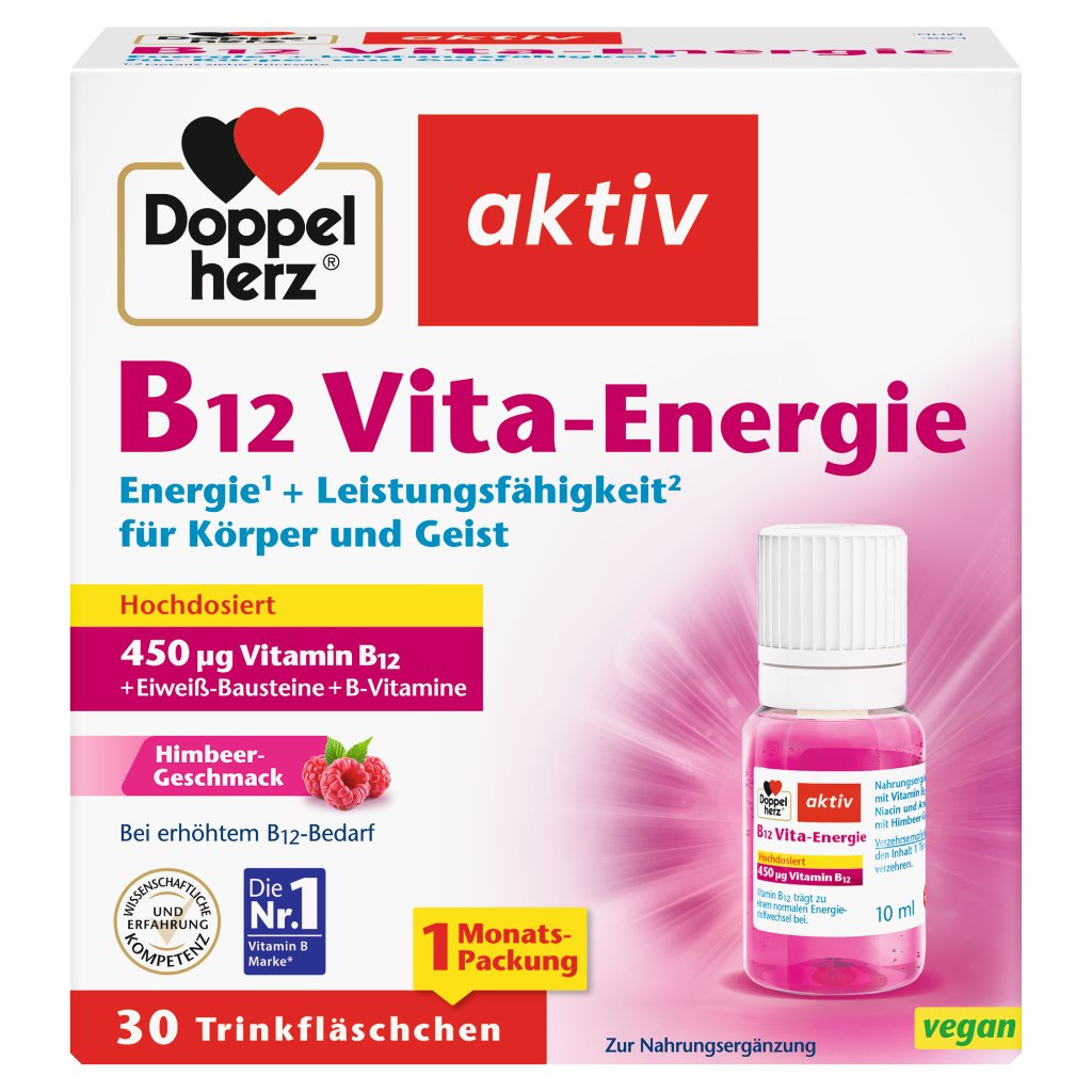 Doppelherz B12 Vita-Energie Energie + Leistungsfähigkeit für Körper und Geist*