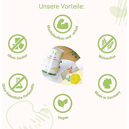 FOR YOU BCAA+glutamin Energy & Recovery Zitrone