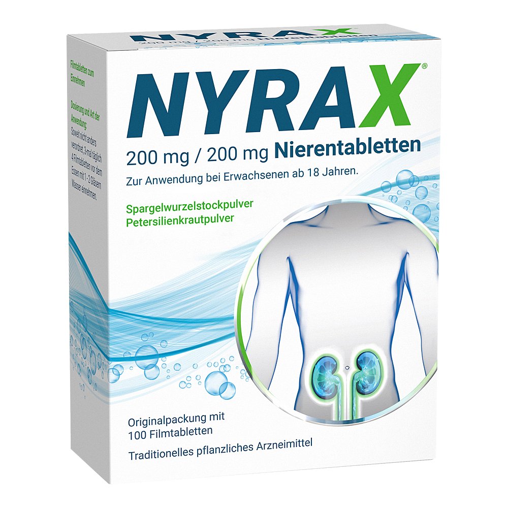 NYRAX 200 mg/200 mg Nierentabletten