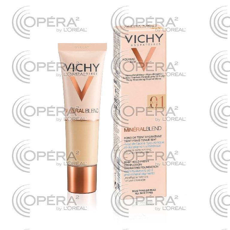 VICHY MinéralBlend Make-up-Fluid 01 clay 30 ml