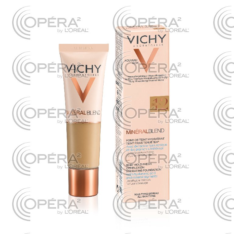 VICHY MinéralBlend Make-up-Fluid 12 sienna 30 ml