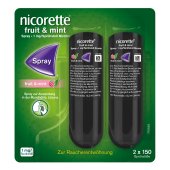 nicorette® fruit & mint Spray zur Raucherentwöhnung (Duo)