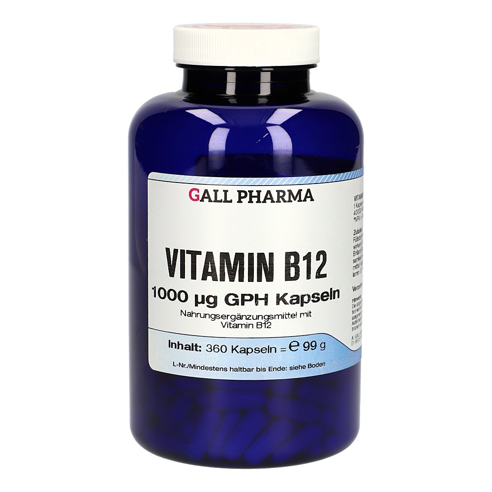VITAMIN B12 1000 μg GPH Kapseln