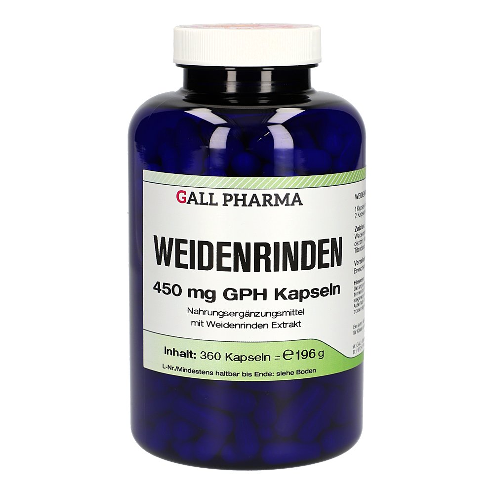 WEIDENRINDEN 450 mg GPH Kapseln