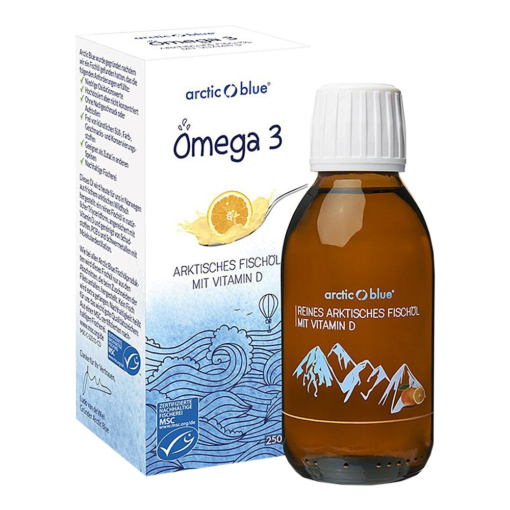 OMEGA-3 FISCHÖL MSC zertifiziert Arctic Blue