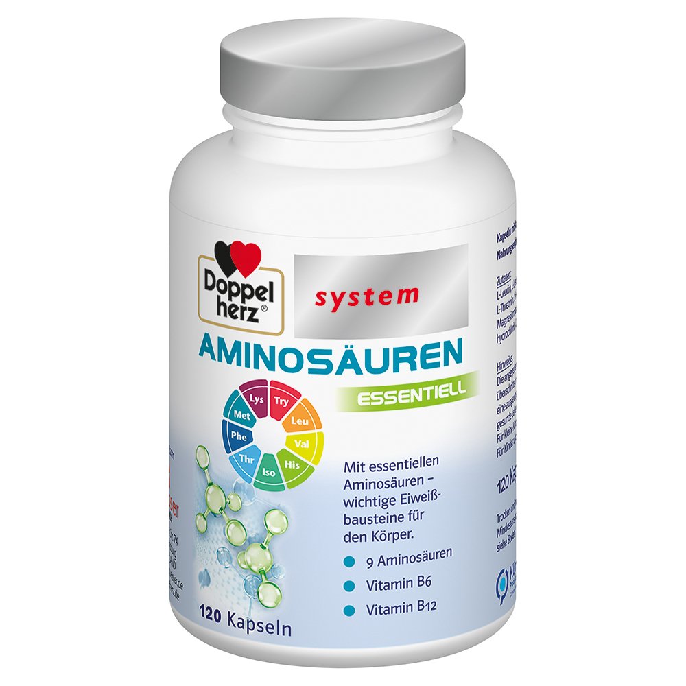 Doppelherz system 
Aminosäuren Essentiell