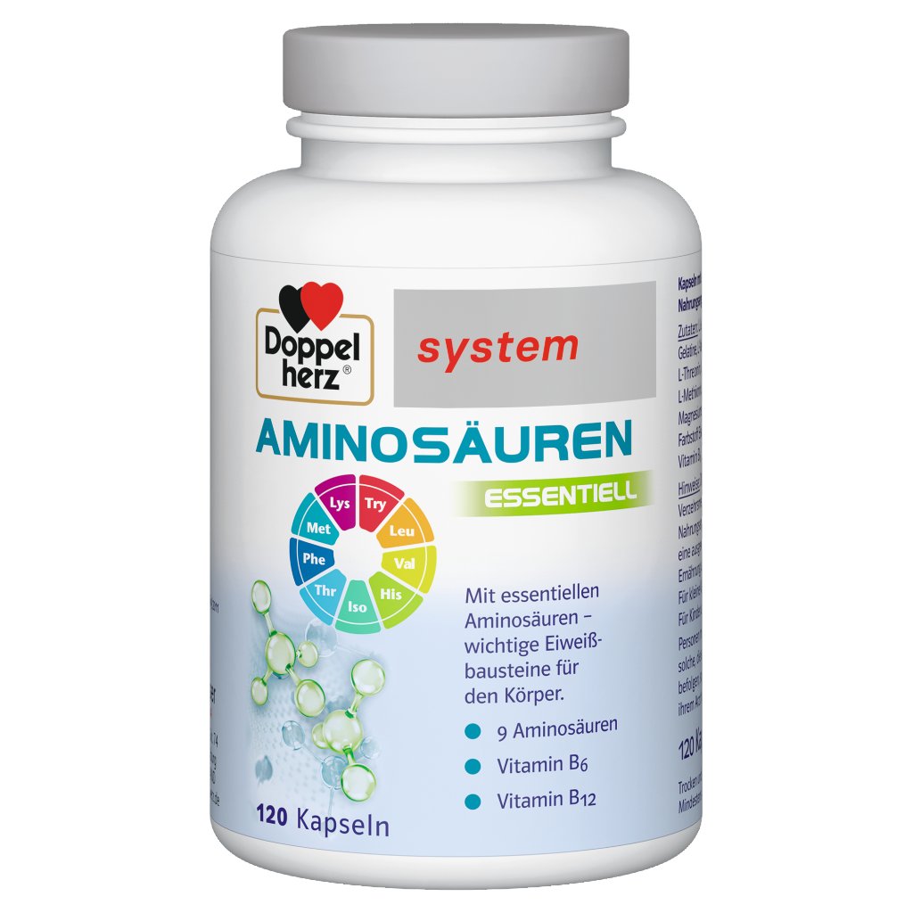 Doppelherz system AMINOSÄUREN ESSENTIELL + Vitamin B6 + Vitamin B12