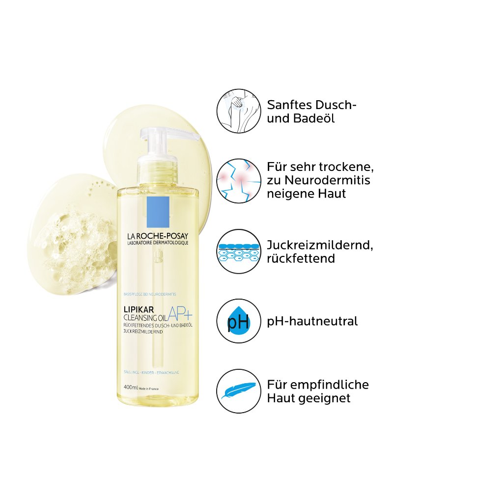 Lipikar Dusch- und Badeöl AP+