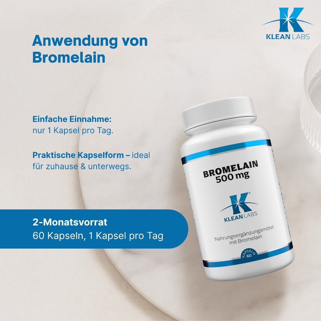 Klean Labs Bromelain 500mg