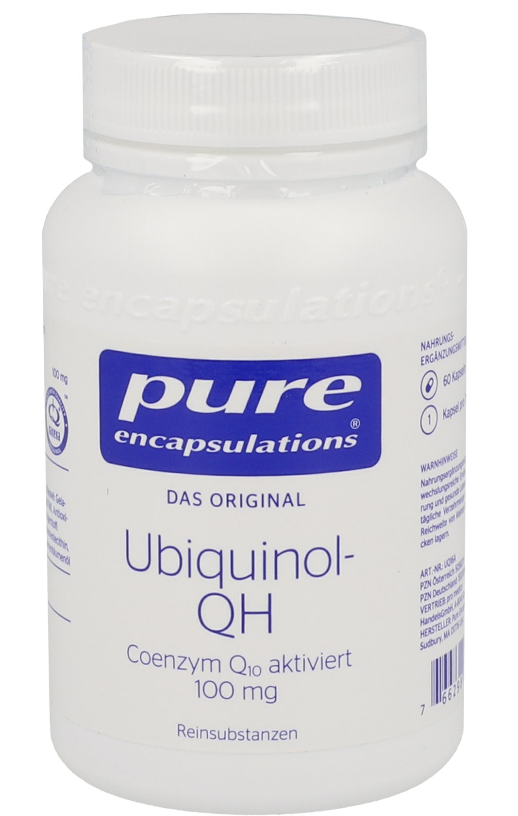 PURE ENCAPSULATIONS Ubiquinol QH 100 mg Kapseln