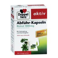 DOPPELHERZ Abführ-Kapseln Rizinol 1.000 mg