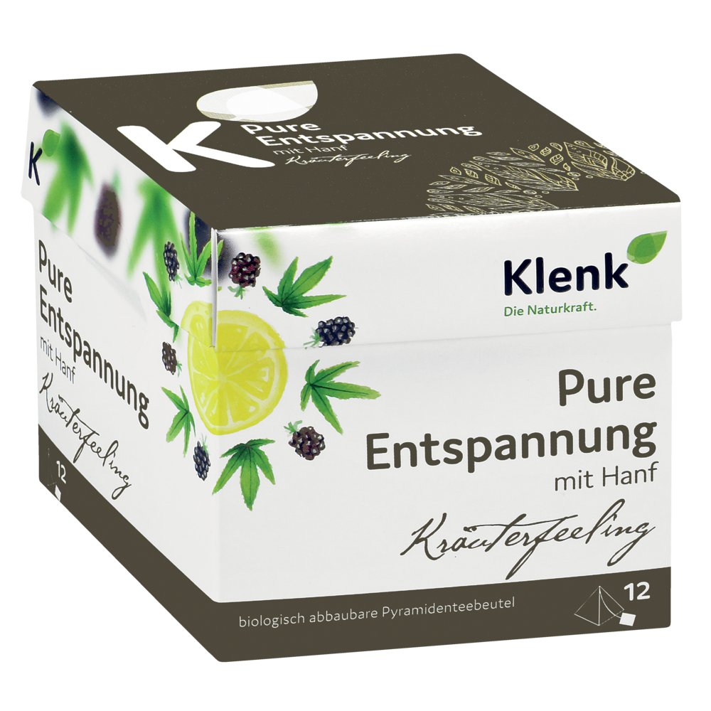 PURE ENTSPANNUNG Tee Pyramidenbeutel