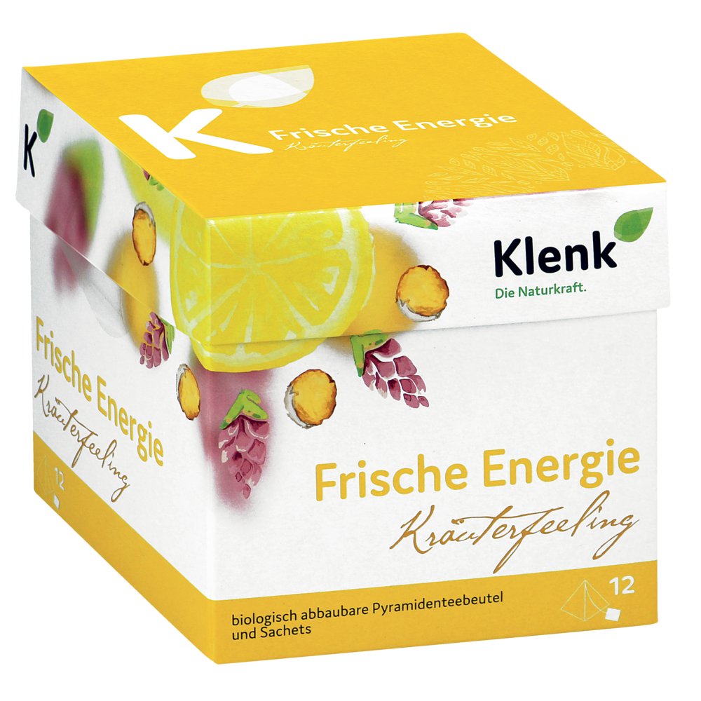 FRISCHE ENERGIE Tee Pyramidenbeutel