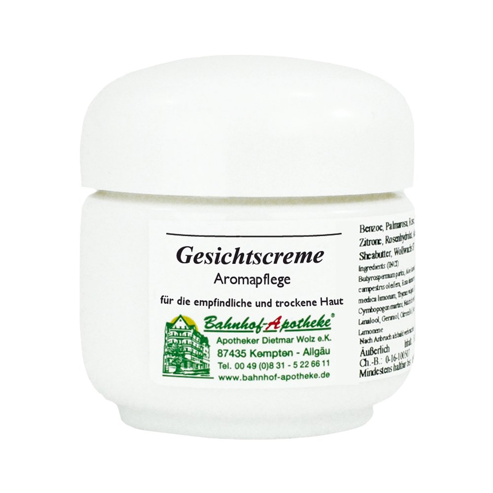 GESICHTSCREME Glastiegel