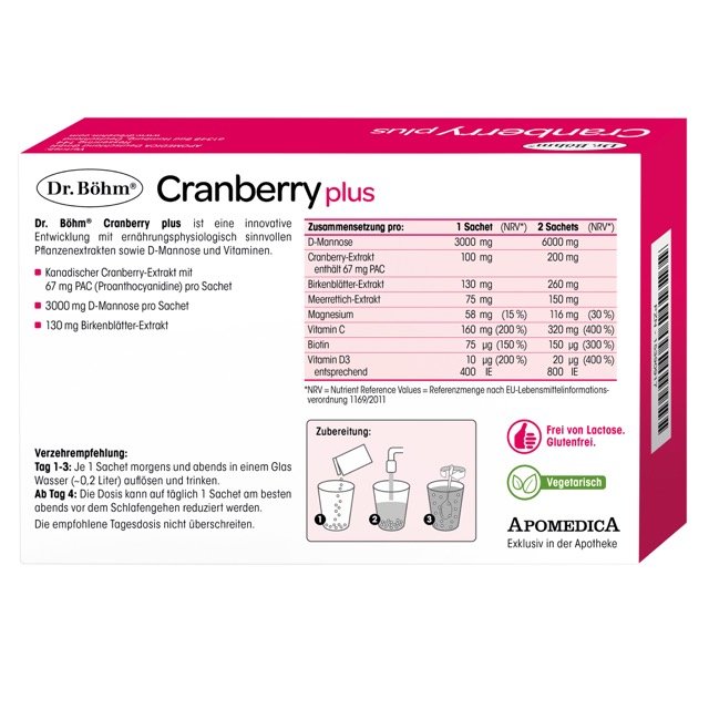 Dr. Böhm® Cranberry plus