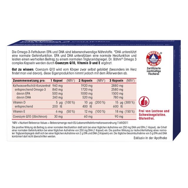 Dr. Böhm® Omega 3 complex