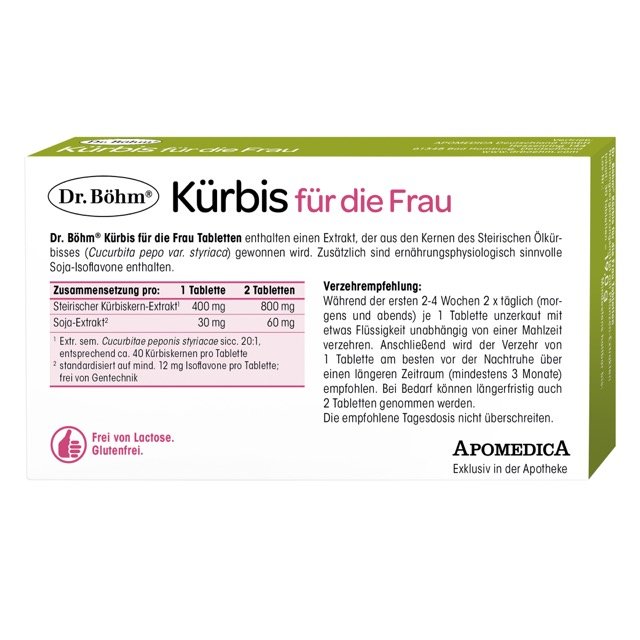 Dr. Böhm® Kürbis für die Frau