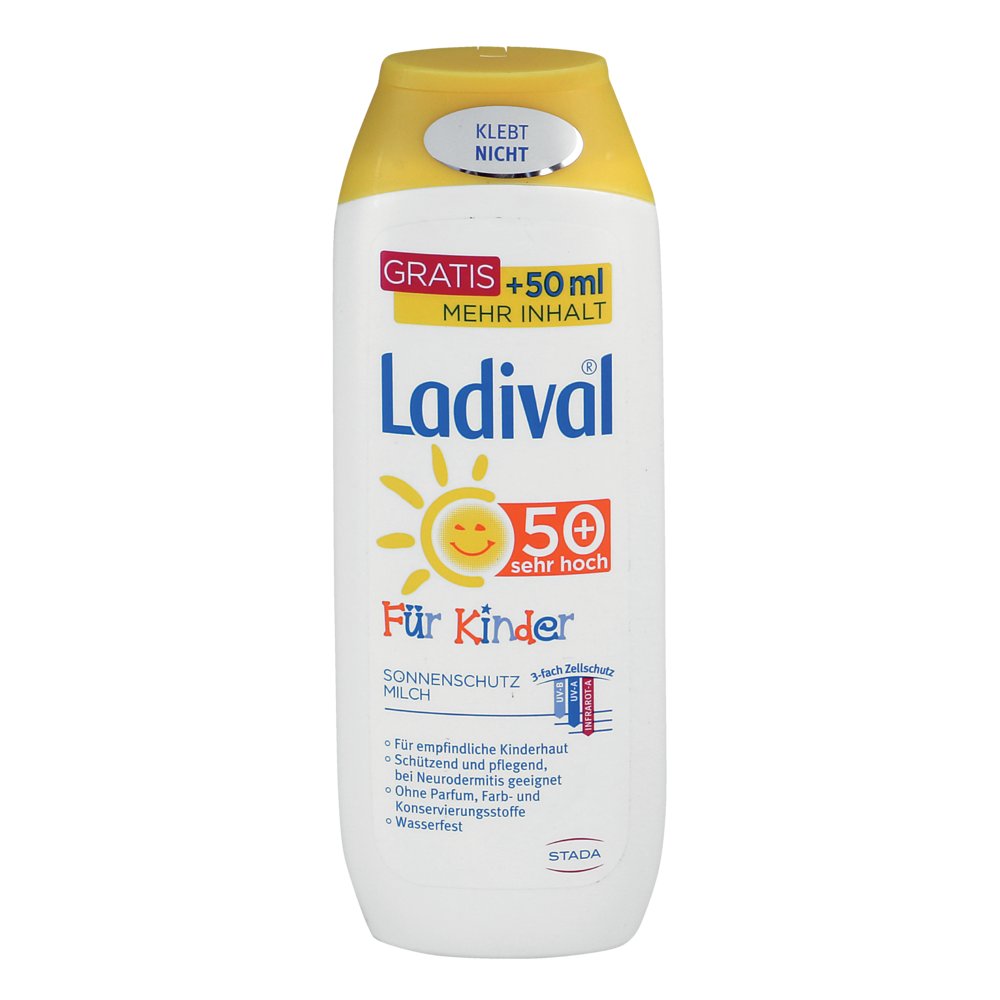 LADIVAL Kinder Sonnenmilch LSF 50+