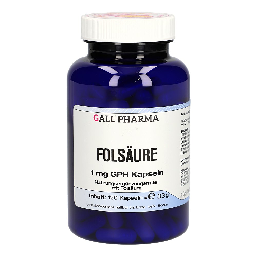 FOLSÄURE 1 mg GPH Kapseln