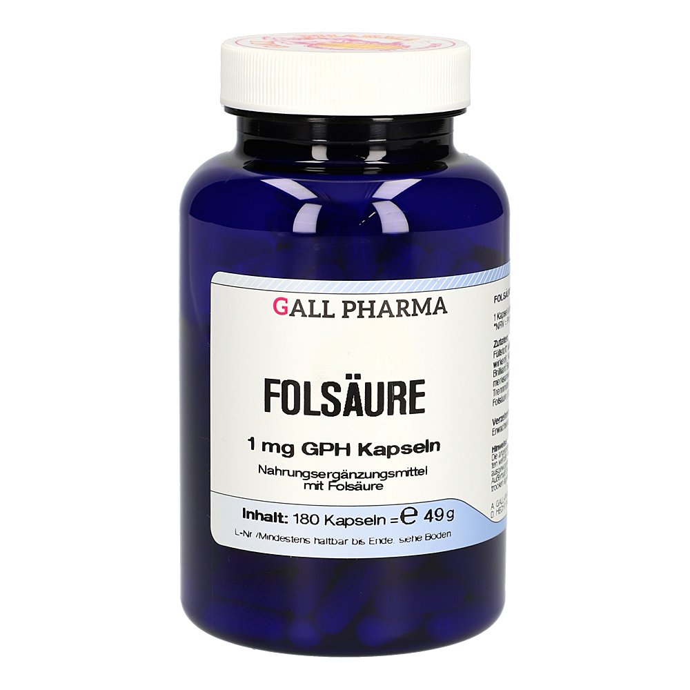 FOLSÄURE 1 mg GPH Kapseln