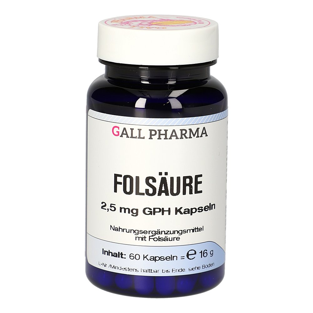 FOLSÄURE 2,5 mg GPH Kapseln