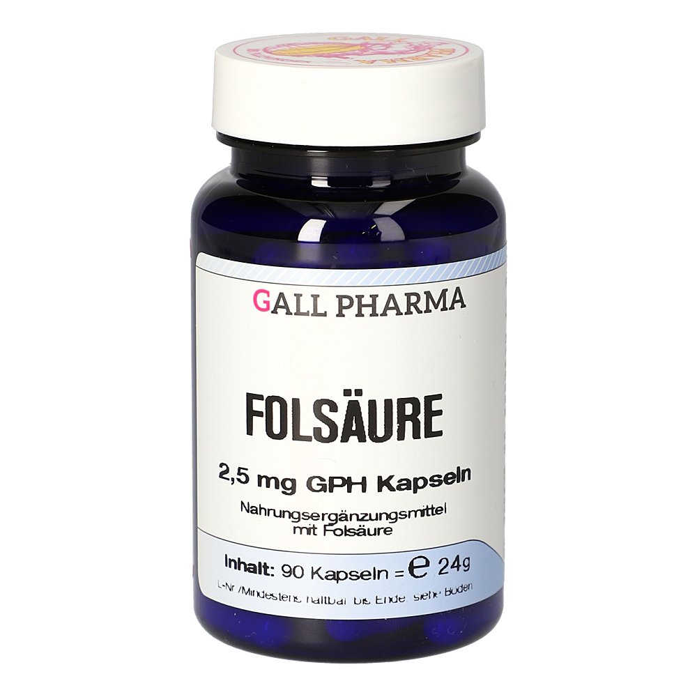 FOLSÄURE 2,5 mg GPH Kapseln