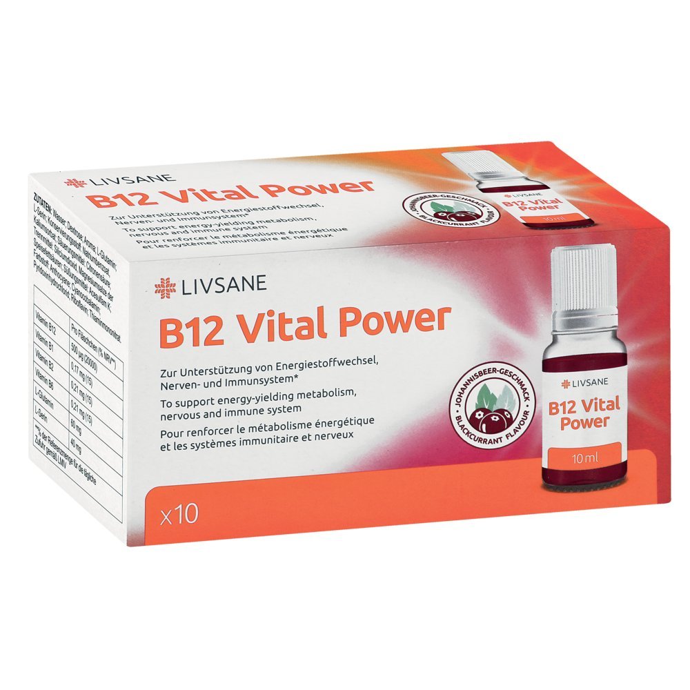 LIVSANE B12 Vital Power Trinkampullen