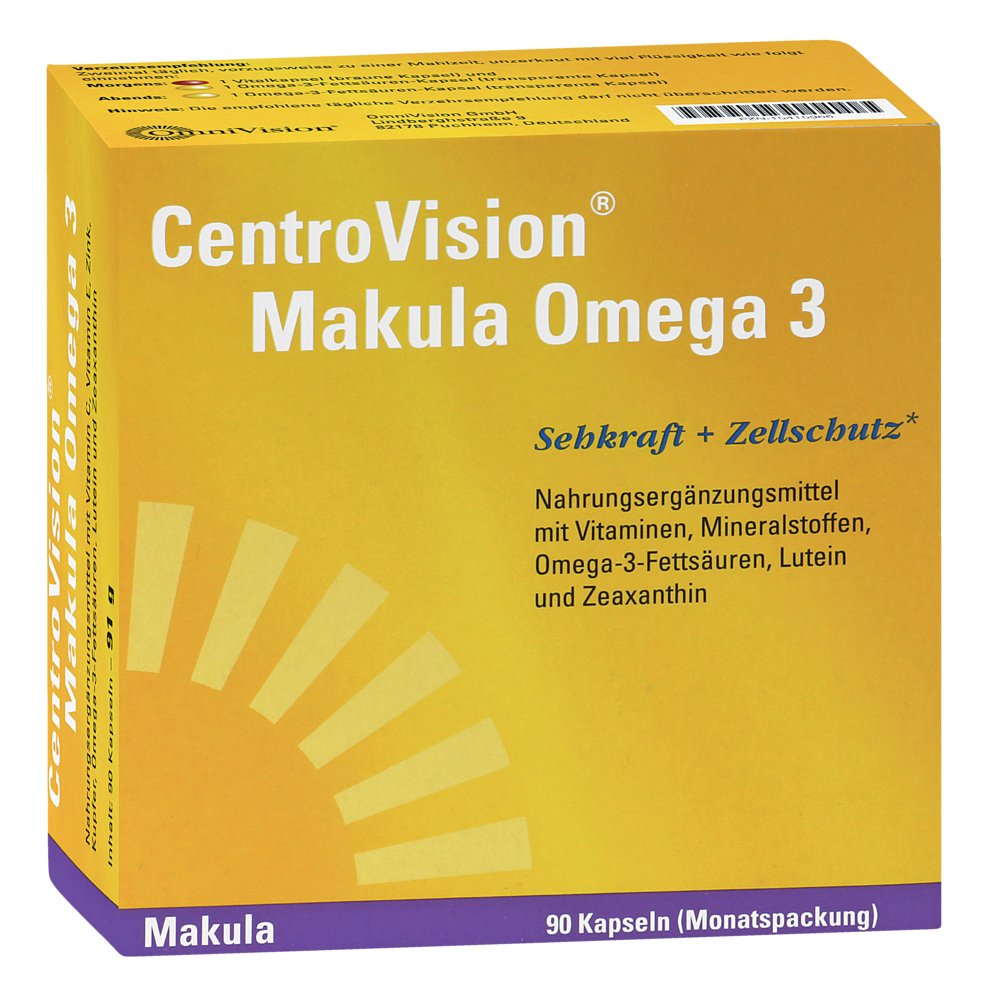 CENTROVISION Makula Omega-3 Kapseln