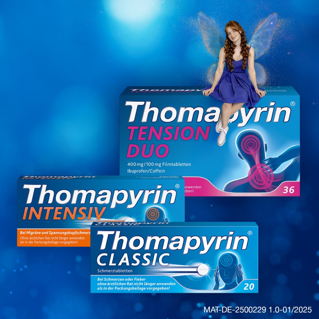 THOMAPYRIN TENSION DUO 400 mg/100 mg Filmtabletten
