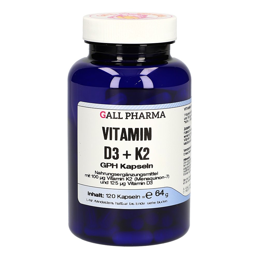 VITAMIN D3+K2 GPH Kapseln
